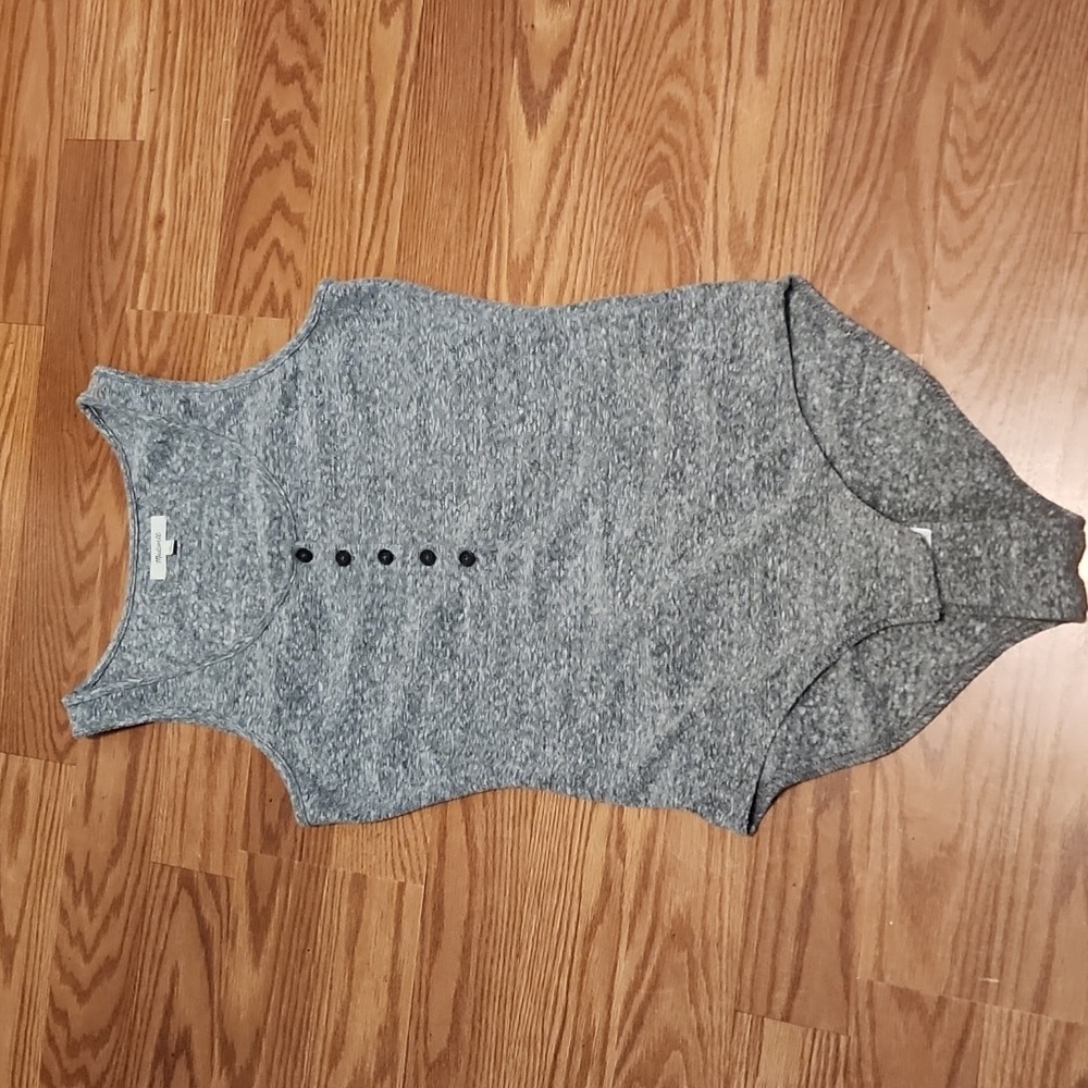 Madewell Cotton Bodysuit Lg